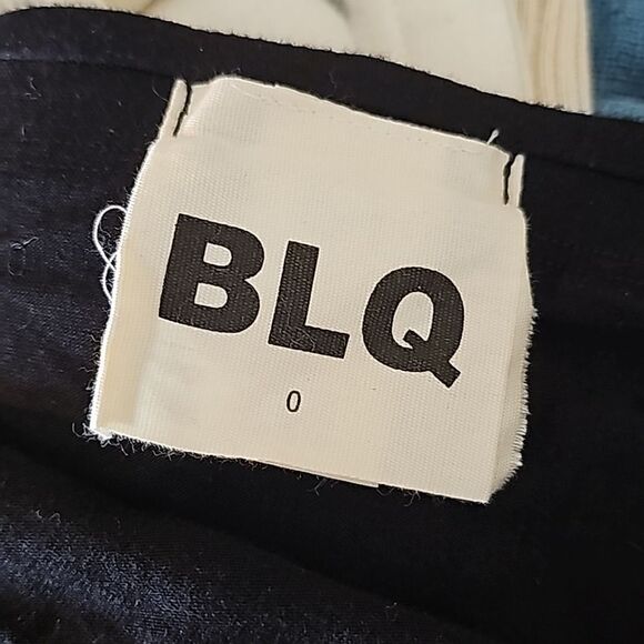 BLQ Basiq Mini Assymetric Wrap Knit jersey skirt 0= XS/S - Picture 5 of 7